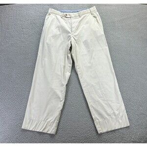 Hiltl Sports Mens White Pants - Khaki - Size 34W x‎ 38L Relaxed Fit